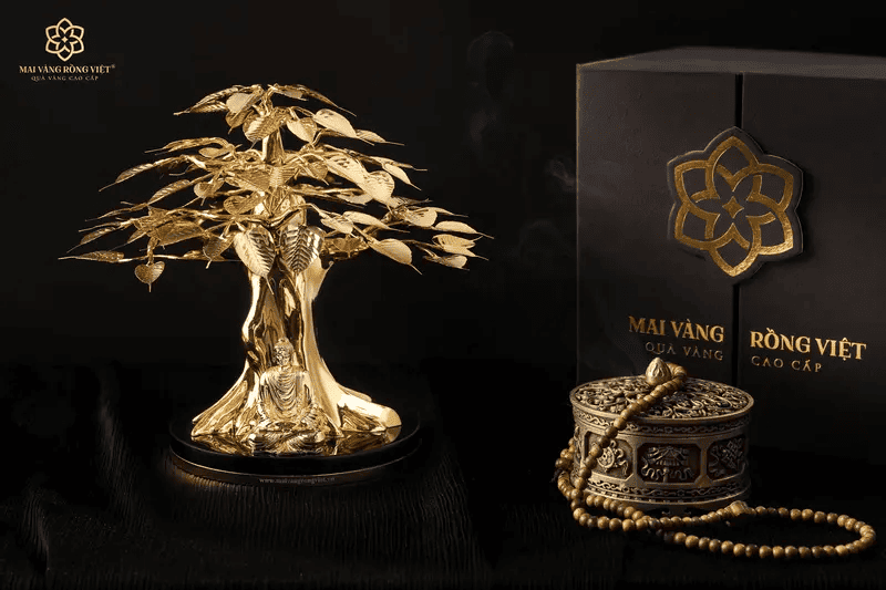 Cây bồ đề mạ vàng