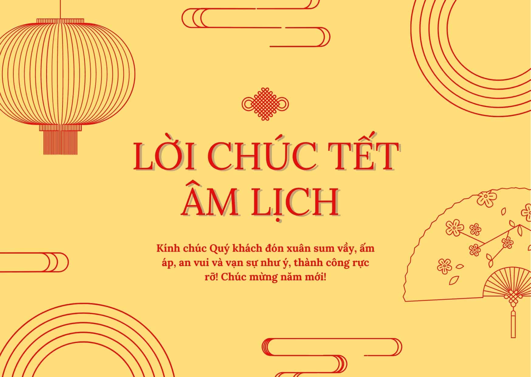 Danh sách lời chúc tết khách hàng hàng hay nhất 2026