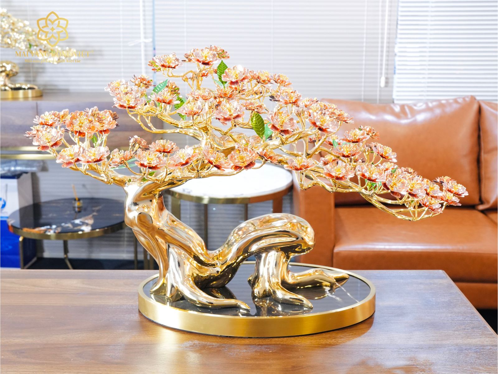 Công dụng cây Đào Kỳ Lân Mạ Vàng 24K Mix Rose Gold