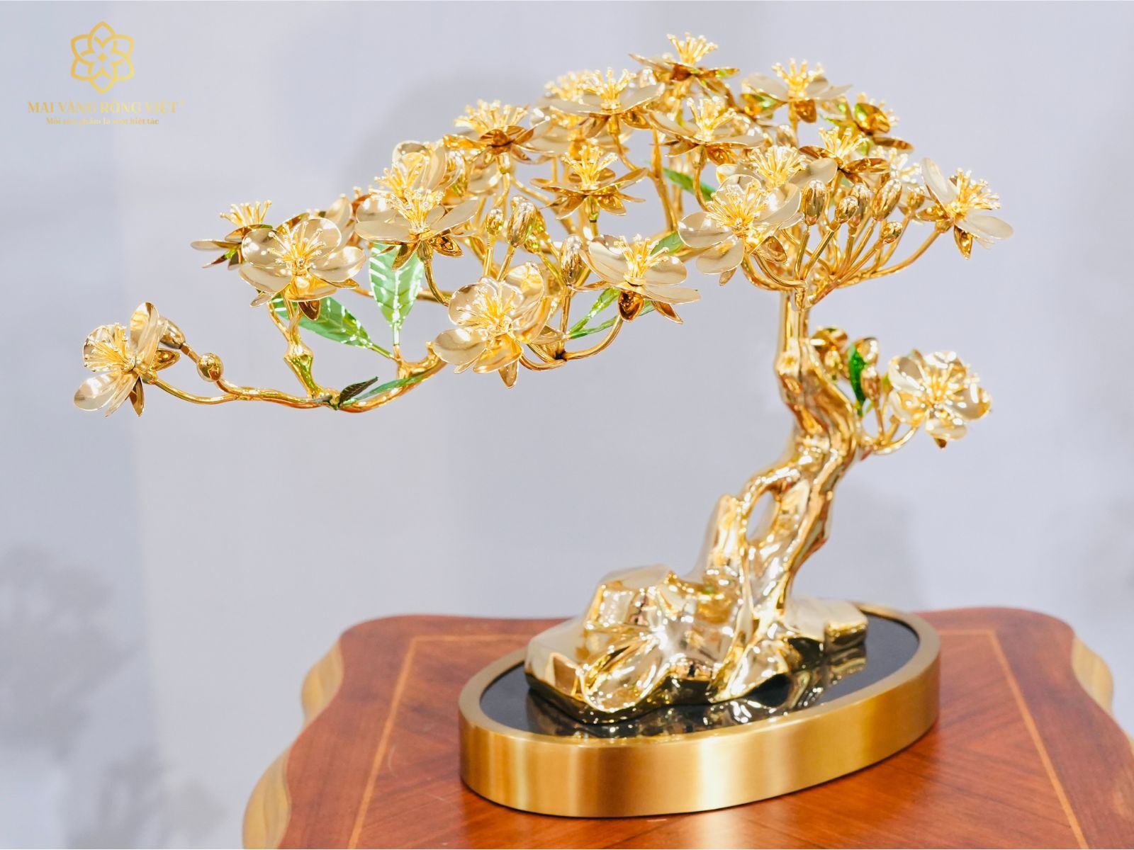 Công dụng cây Kim Mai Ngũ Phúc mạ vàng 24K