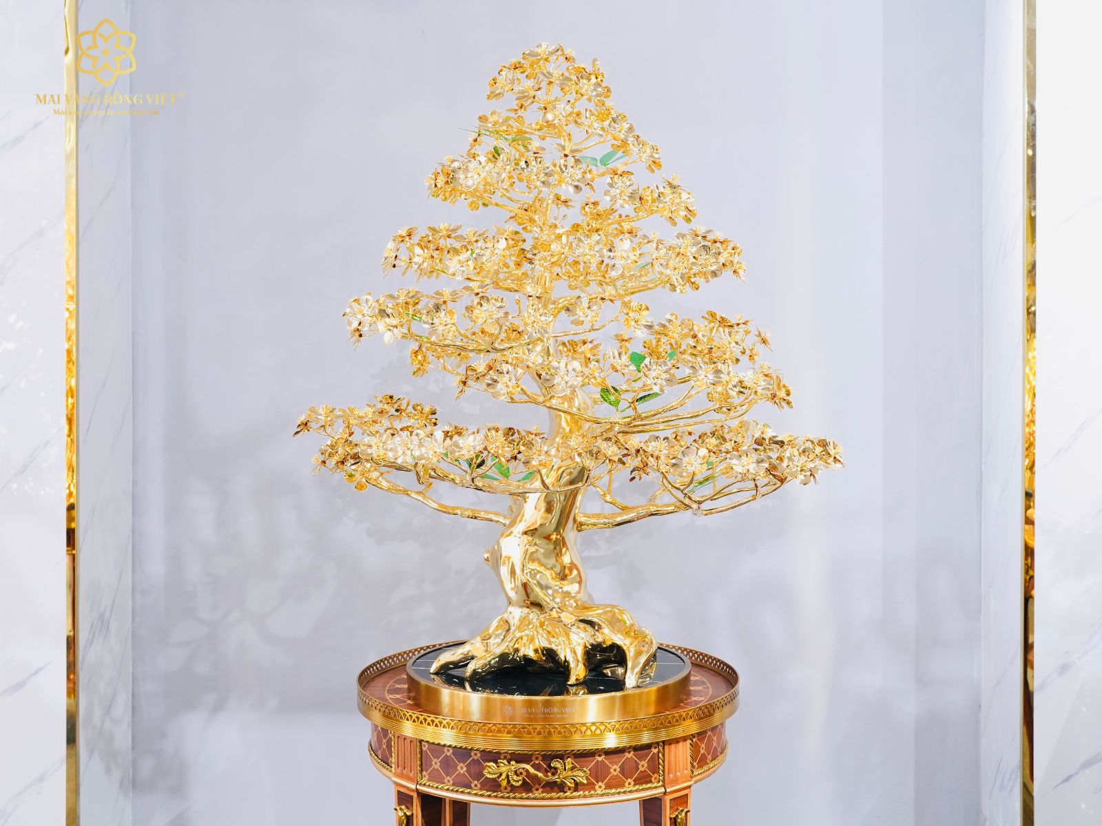 Công dụng cây Mai Đại Phúc mạ vàng 24K cao 1m