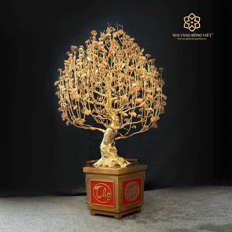 Cây đào biểu tượng của sự phát triển, thịnh vượng và may mắn trong phong thủy