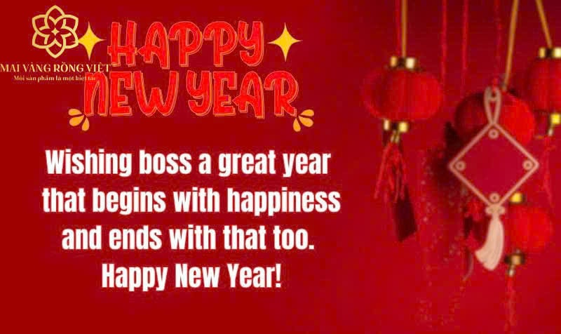 lời chúc năm mới sếp bằng tiếng anh
