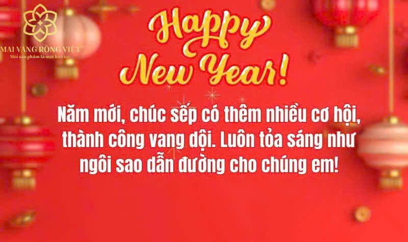 lời chúc tết sếp