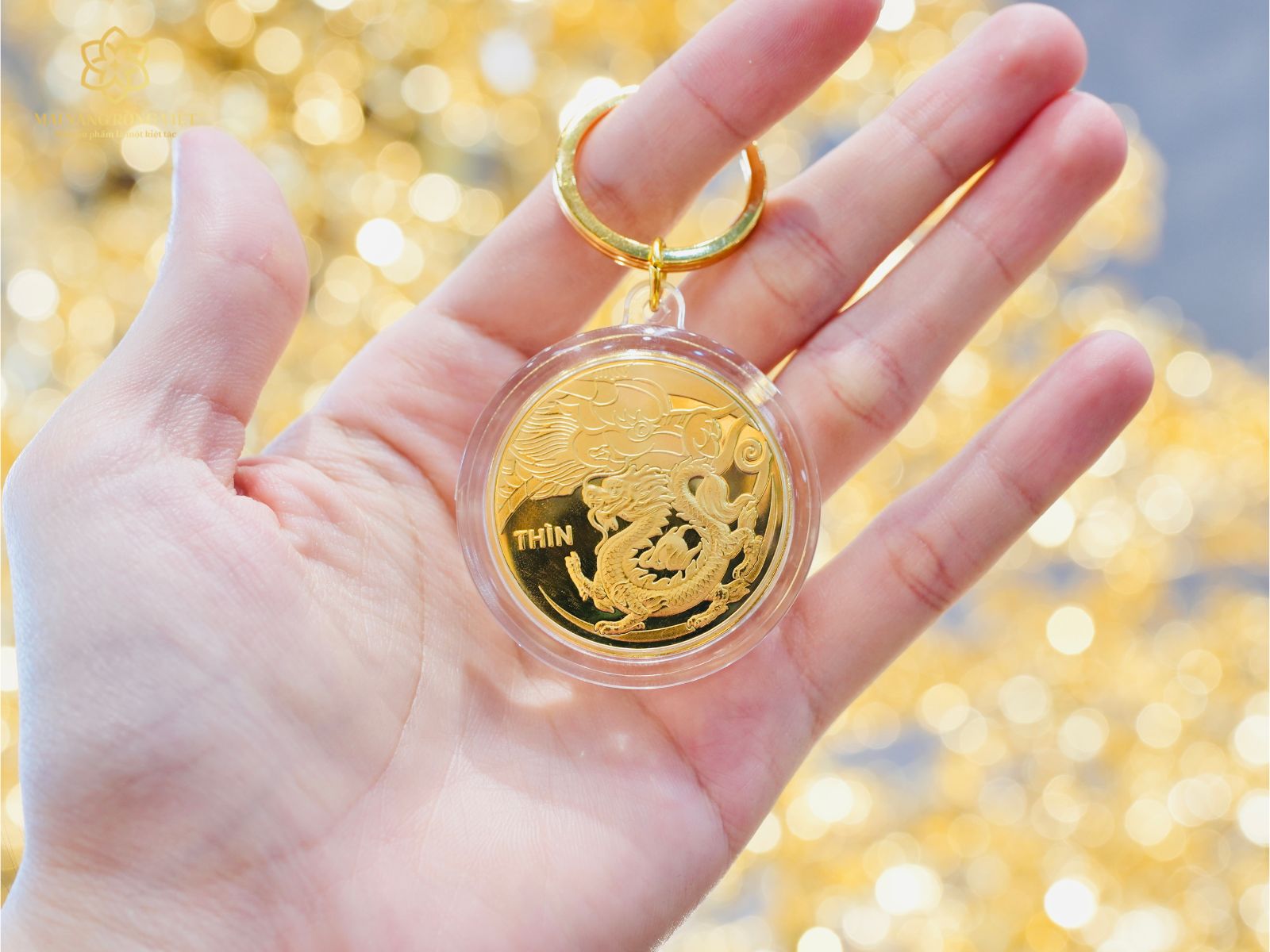 Chất liệu móc khóa con giáp Thìn