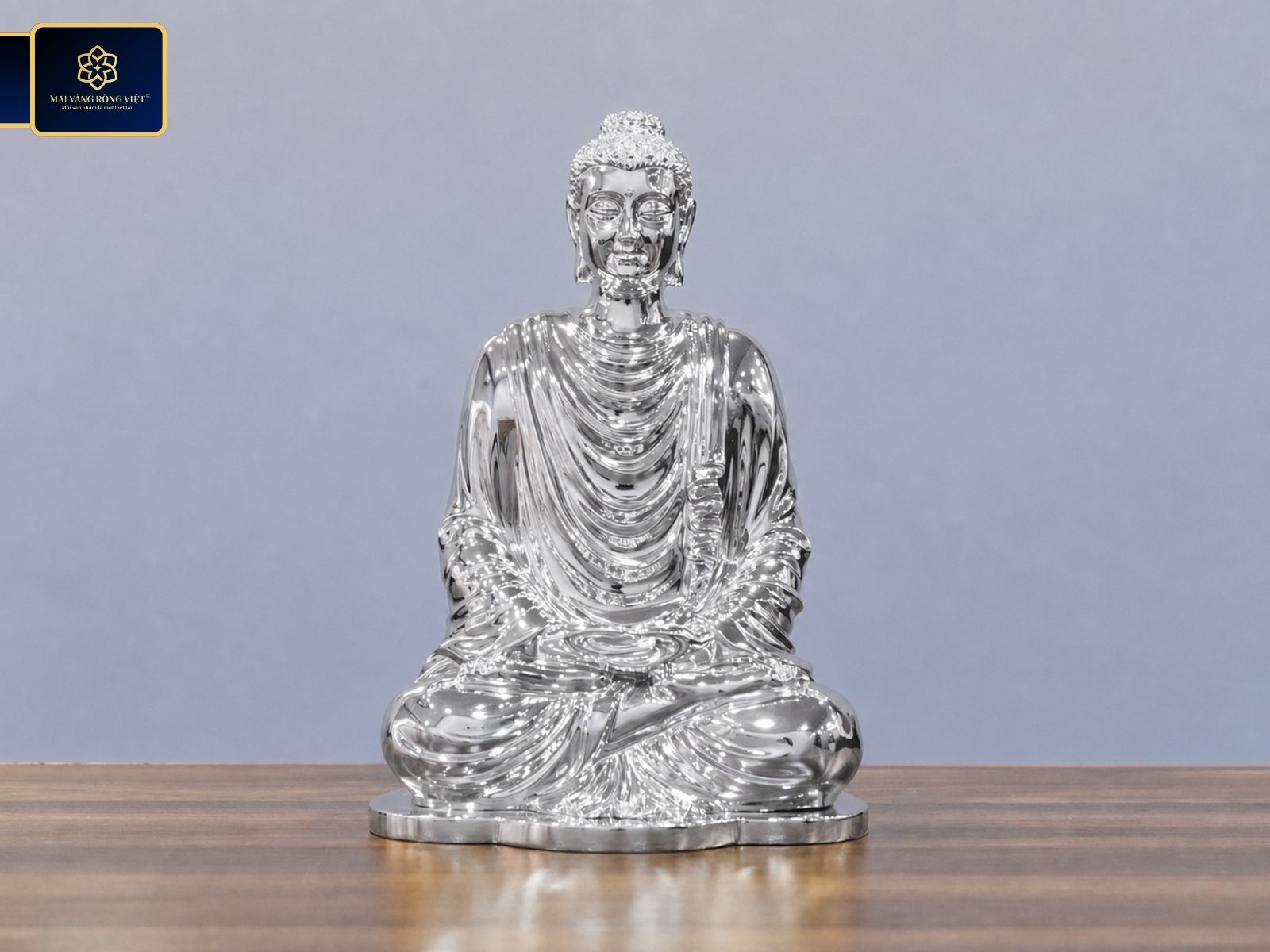 Phật Thích Ca Mâu Ni bằng bạc