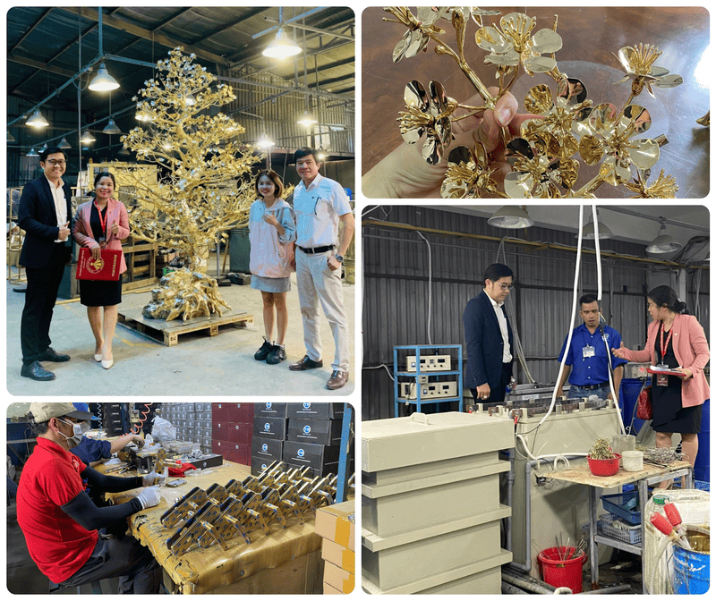 Quy trình chuyên nghiệp từ các nghệ nhân ưu tú