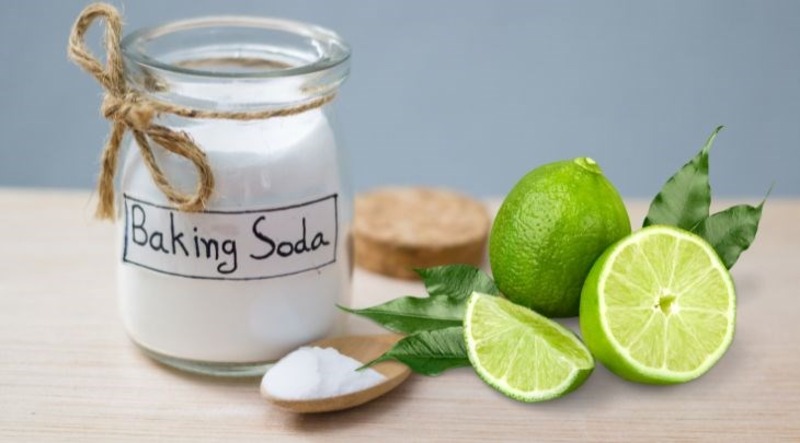 Sự kết hợp giữa nước chanh và baking Soda tạo nên chất tẩy rửa hoàn hảo