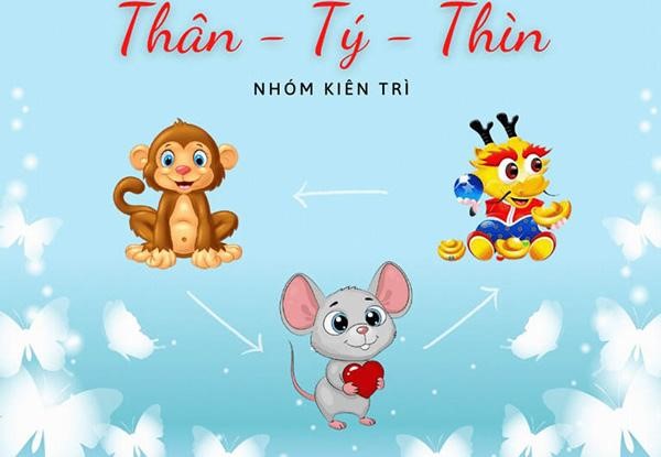 Nhóm kiên trì Thân - Tý - Thìn có đặc điểm tính cách là tinh thần trách nhiệm và sự đấu tranh cao.