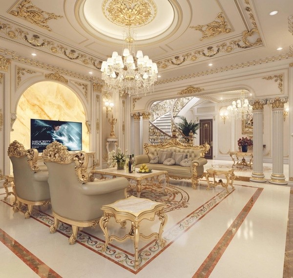 Nên thi công dát vàng vào những ngày khô ráo, độ ẩm thấp để lớp vàng lá có độ bóng mịn