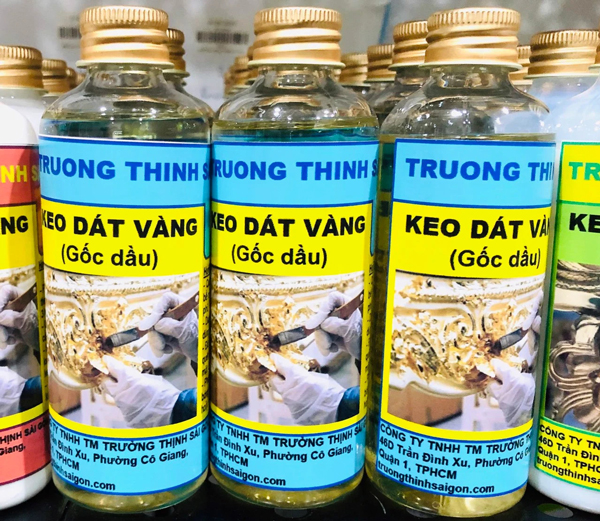vật liệu thi công keo dát vàng
