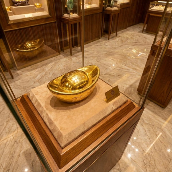 Thỏi Vàng Kim Bảo Tài Lộc cho không gian của bạn