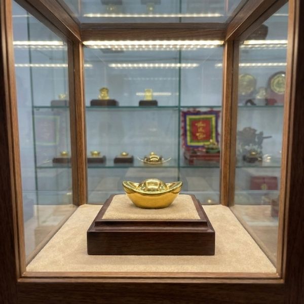 Năng lượng của thỏi vàng giúp xua đuổi tà khí, thu hút cát khí và mang lại may mắn