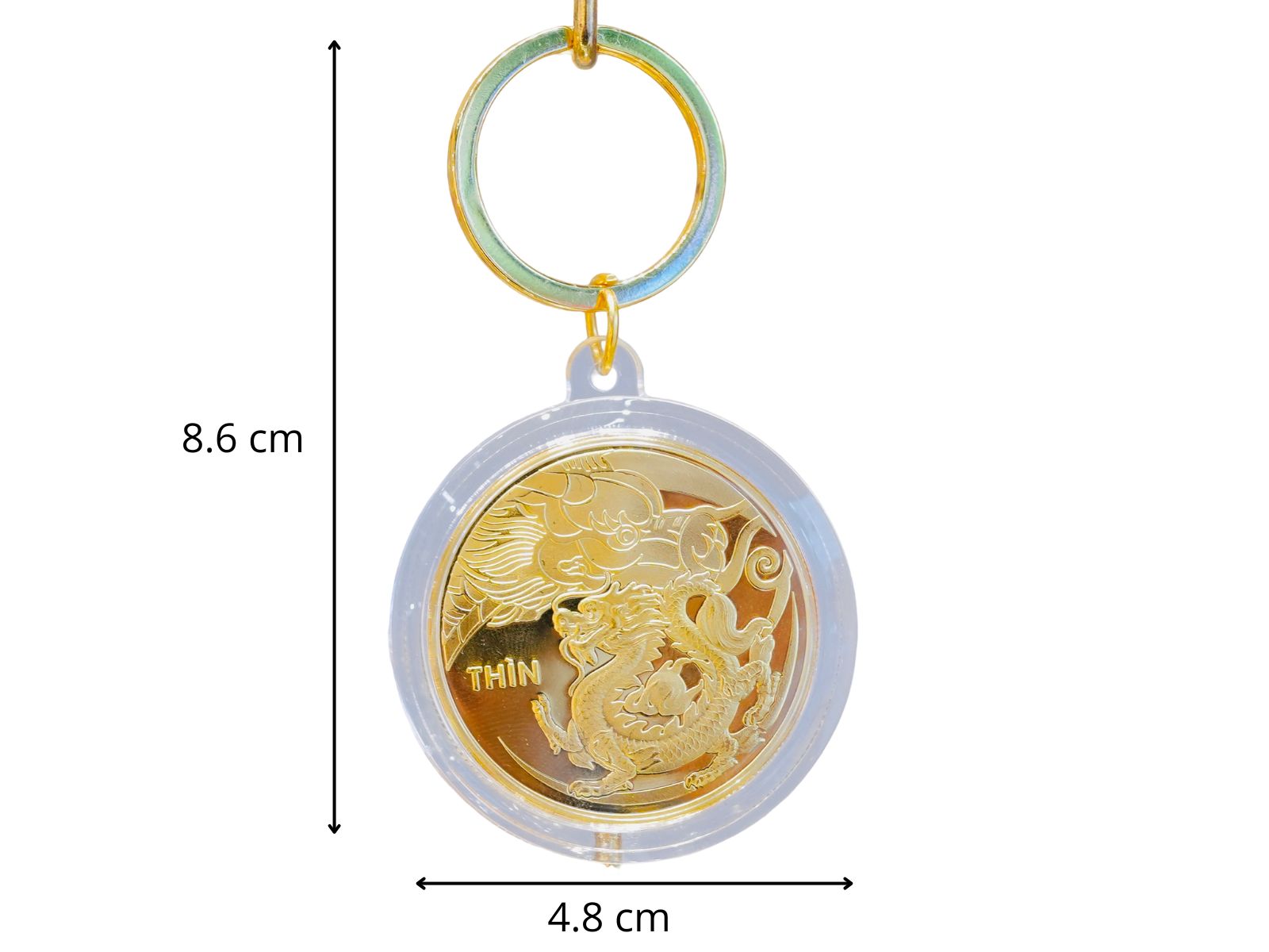 Thông số móc khóa Thìn