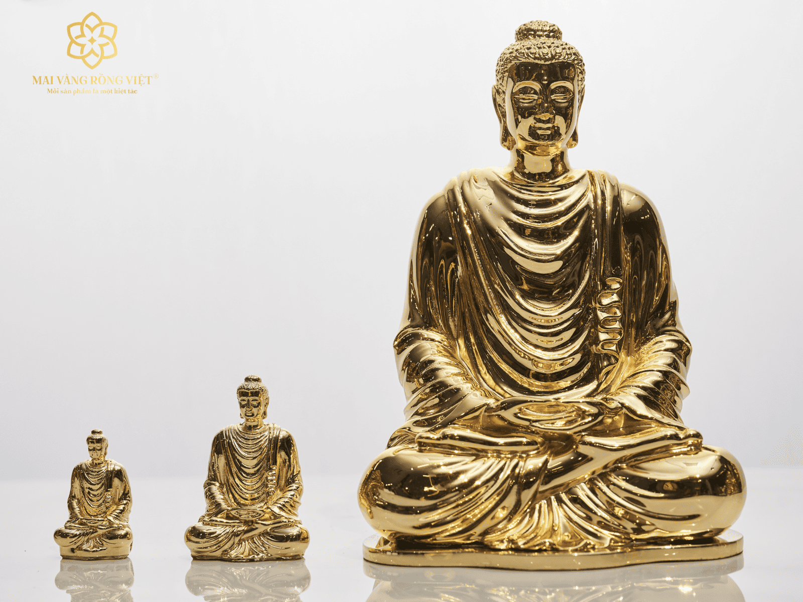 Sản phẩm mạ vàng Tượng Phật Thích Ca Mâu Ni
