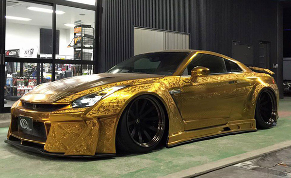 mạ vàng 24K cho xe ô tô