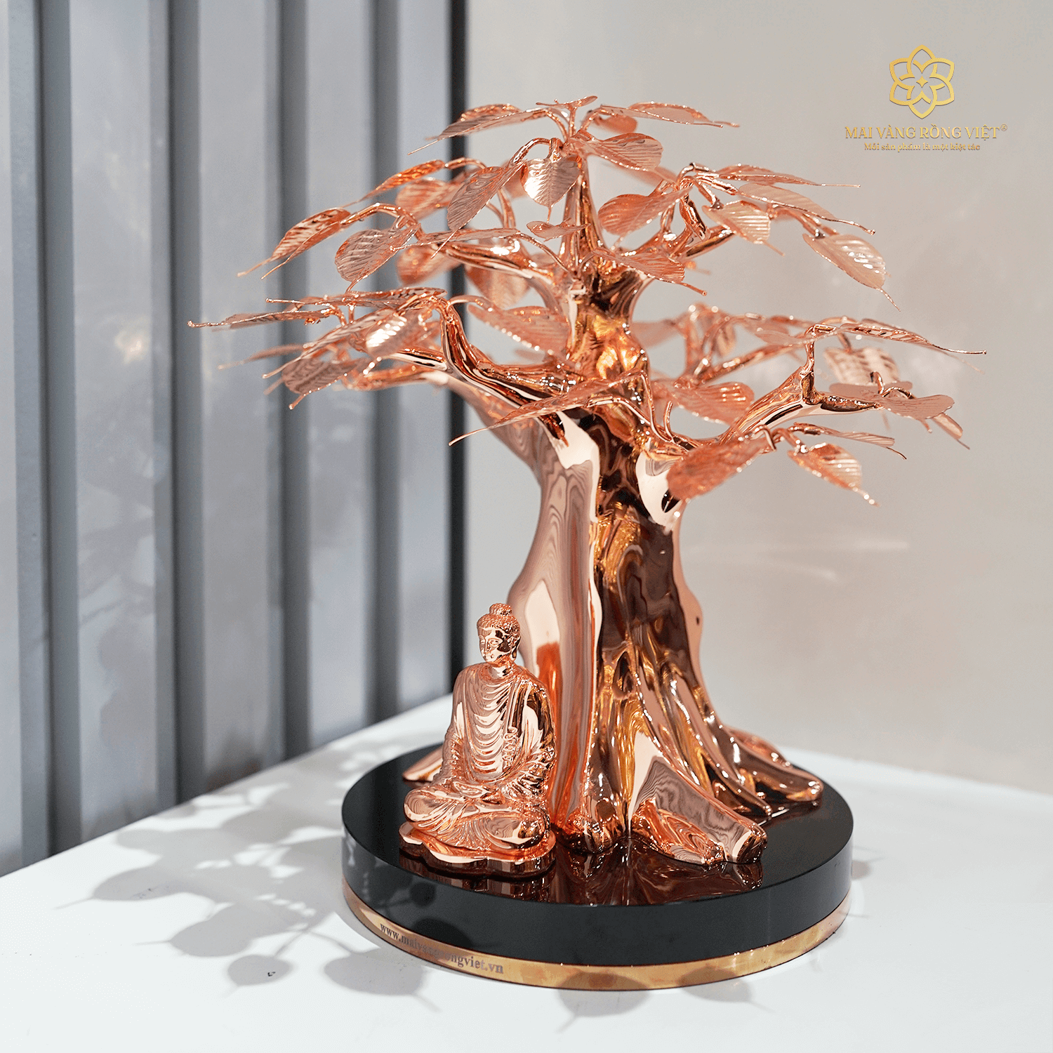 Cây Bồ Đề mạ vàng 24k