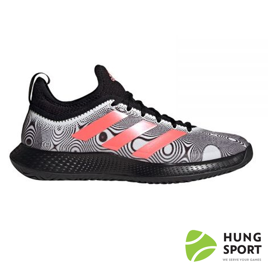 Giày Tennis Adidas Defiant Generation Họa Tiết/Đỏ/Đen