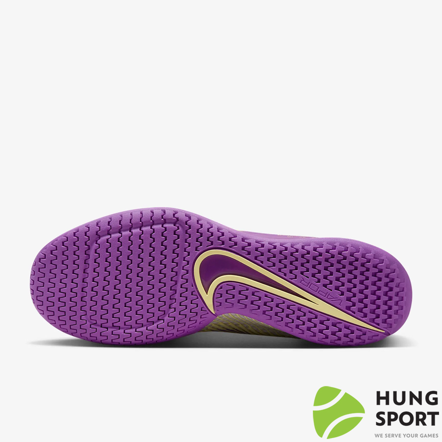 Giày Tennis Nike Court Air Zoom Vapor 11 Trắng Tím Vàng