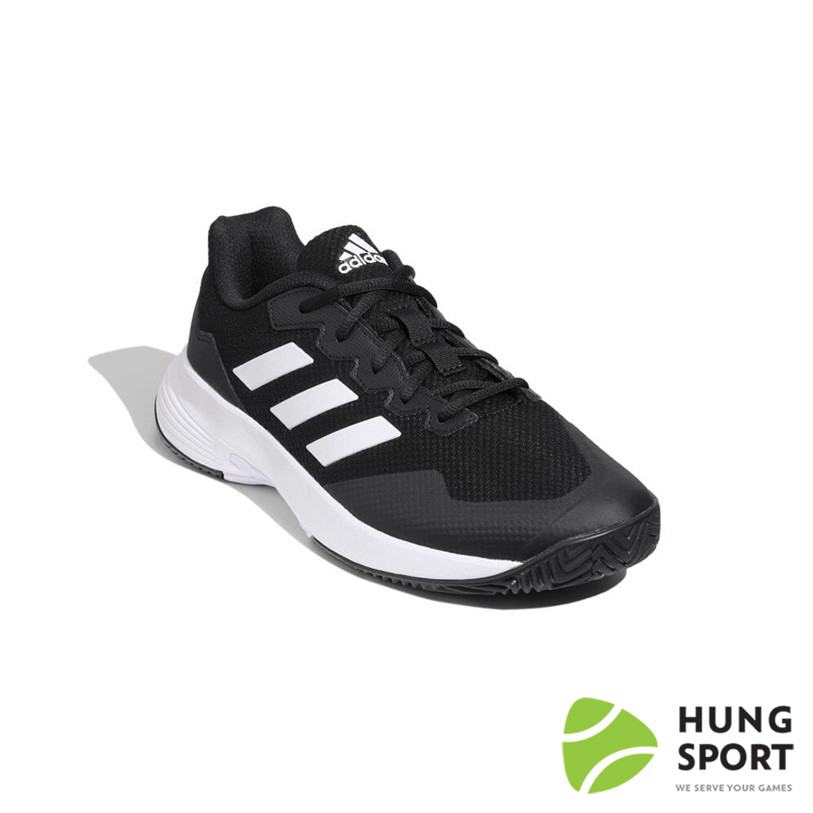 Giày Tennis Adidas Game Court 2.0 Đen/Trắng