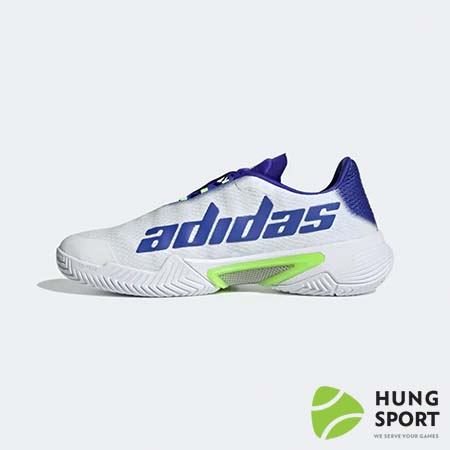 Giày Tennis Adidas Barricade Trắng/Xanh/Vàng