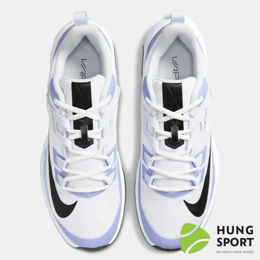 Giày Tennis NikeCourt Vapor Lite HC  Trắng/Tím/Đen