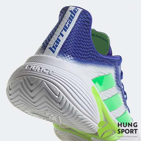 Giày Tennis Adidas Barricade Trắng/Xanh/Vàng