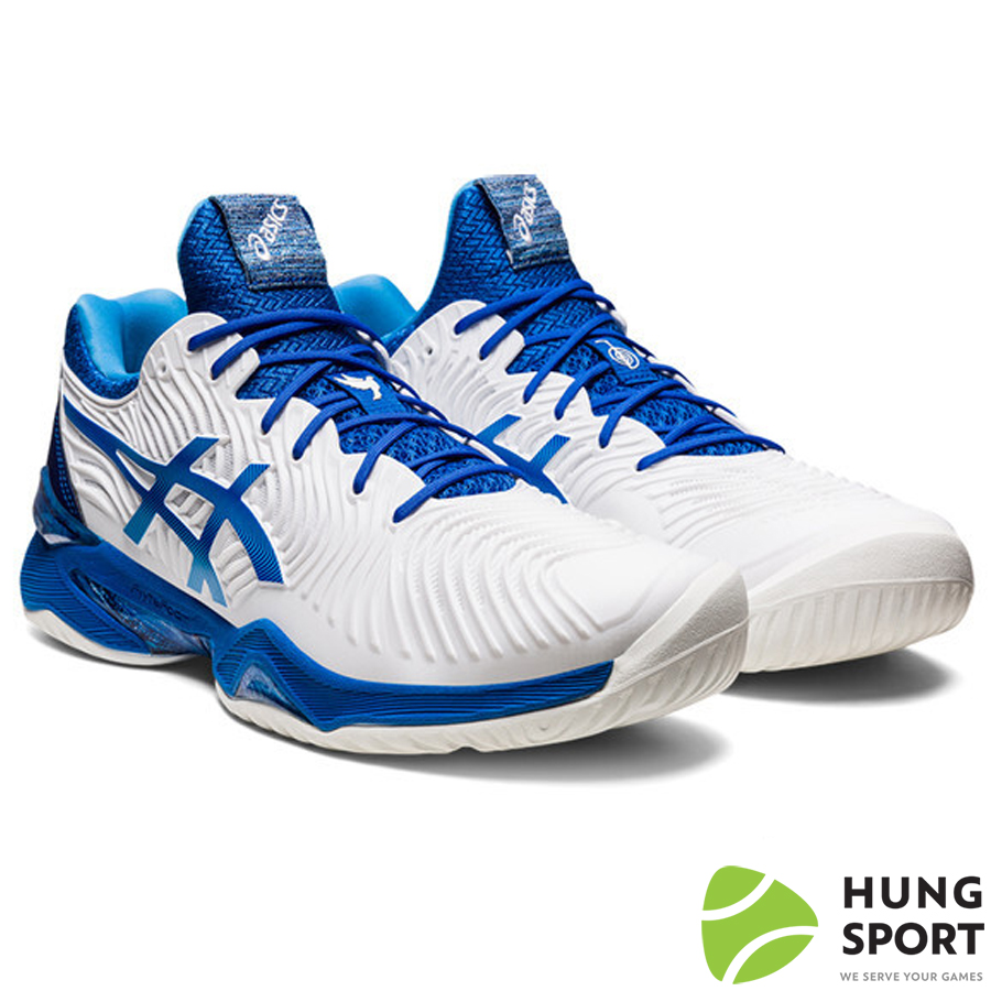 Giày Tennis Asics Court FF 2 Novak Trắng / Xanh