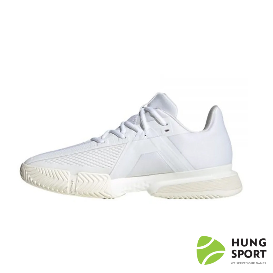 Giày Tennis Adidas Solematch Bounce Tokyo Trắng/Đen/Trắng