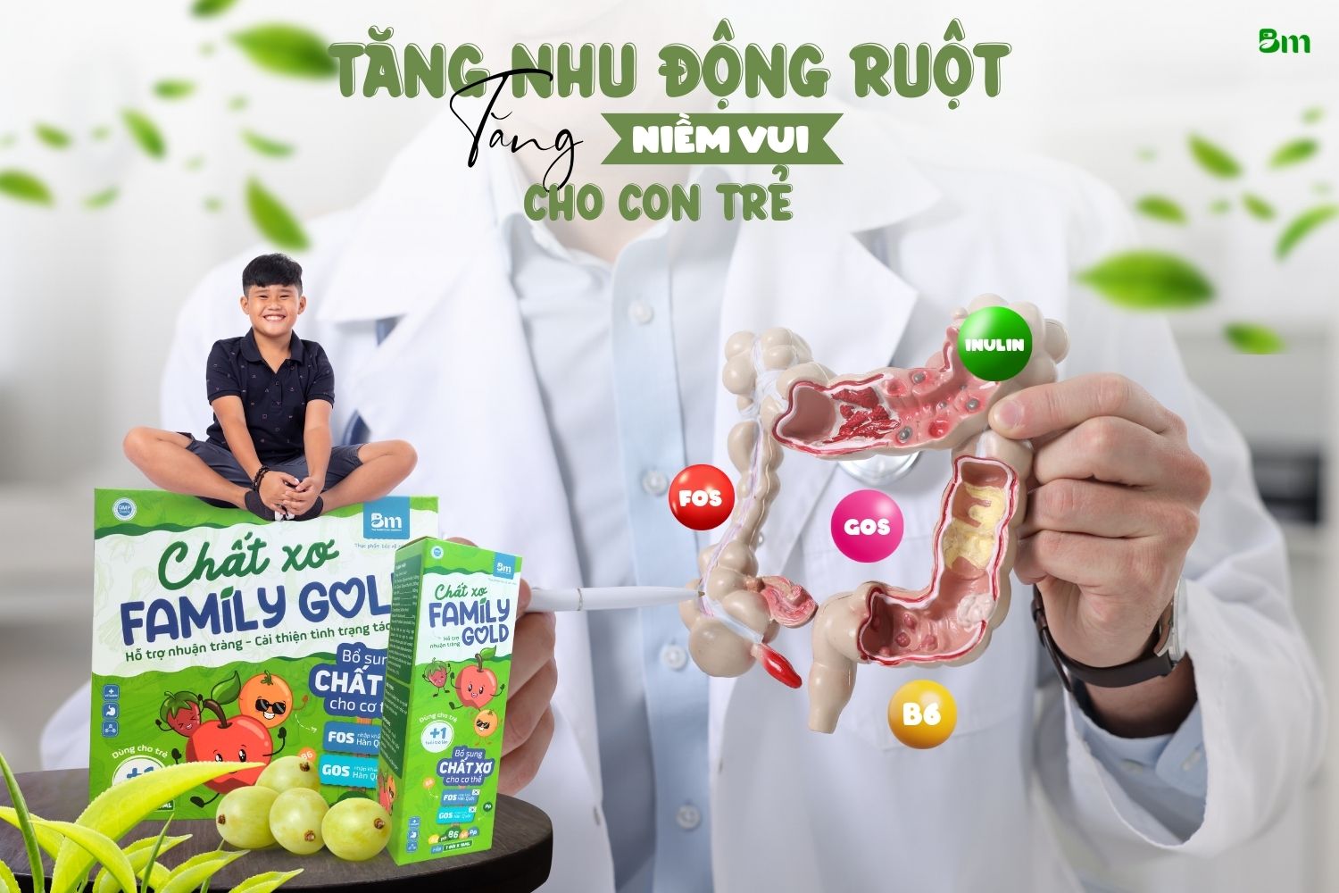 Chất xơ Family Gold - cách tăng nhu động ruột một cách an toàn và tự nhiên
