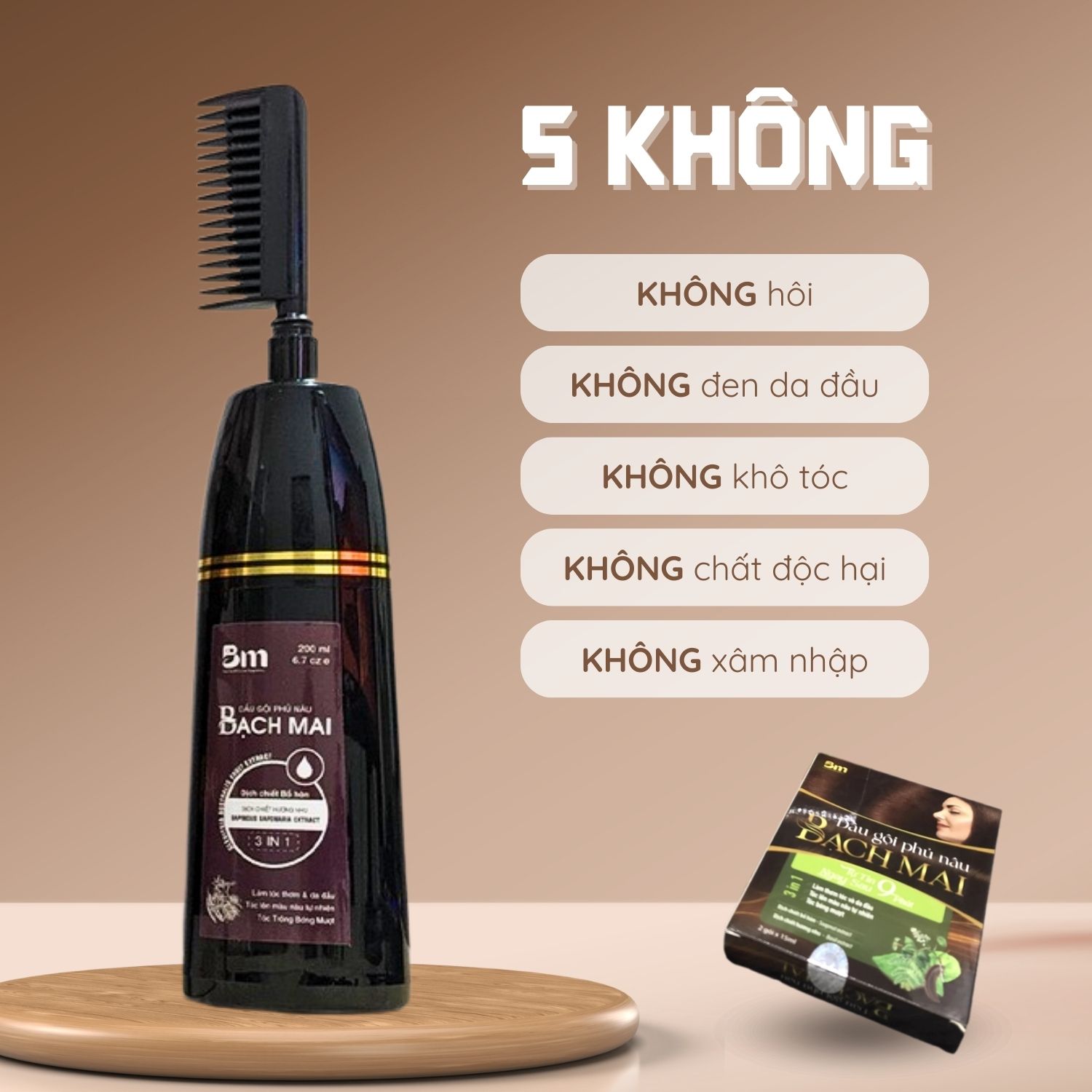 Dầu gội phủ bạc màu nâu ngày càng được yêu thích nhờ những đặc điểm nổi bật