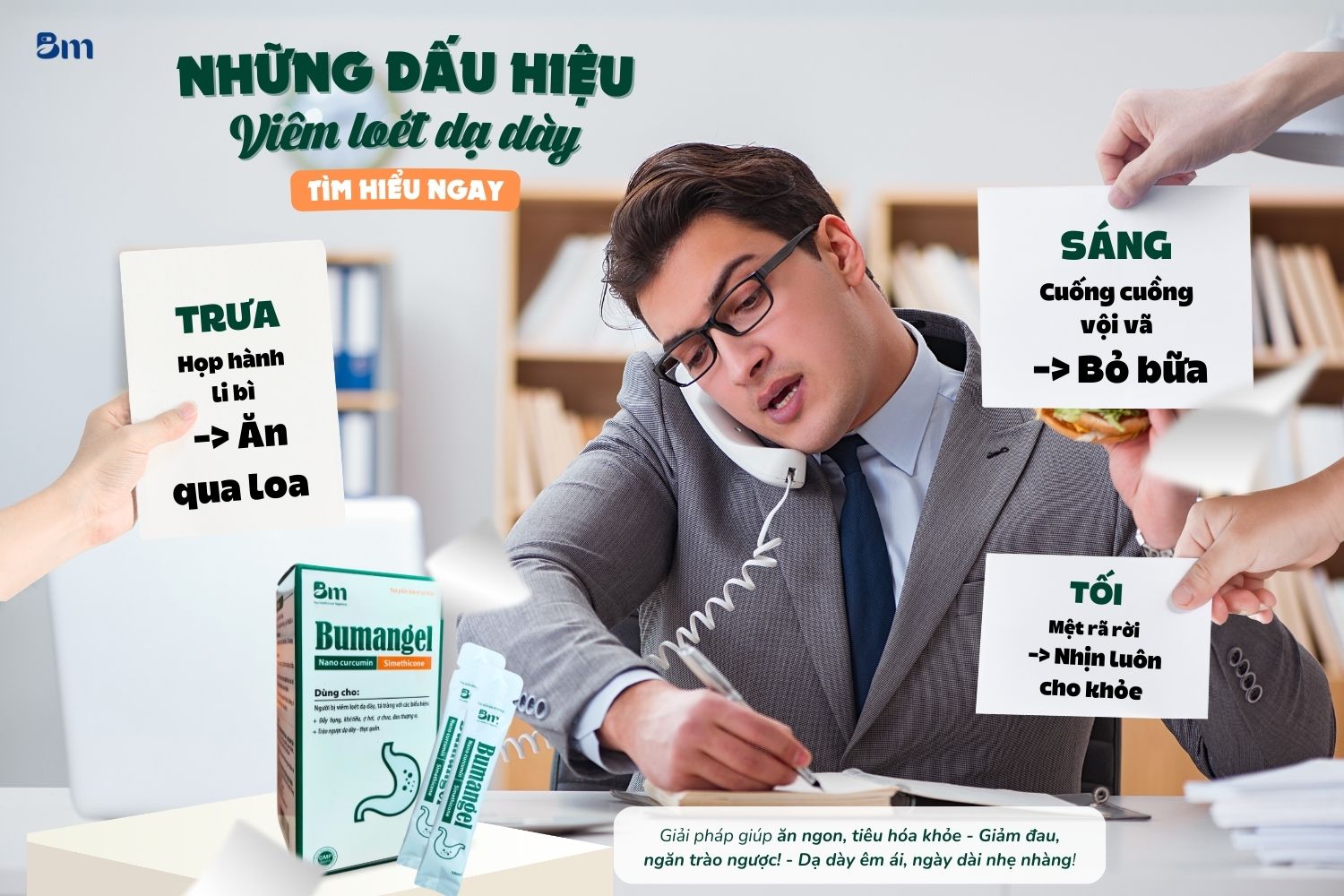 Những dấu hiệu viêm loét dạ dày điển hình là gì