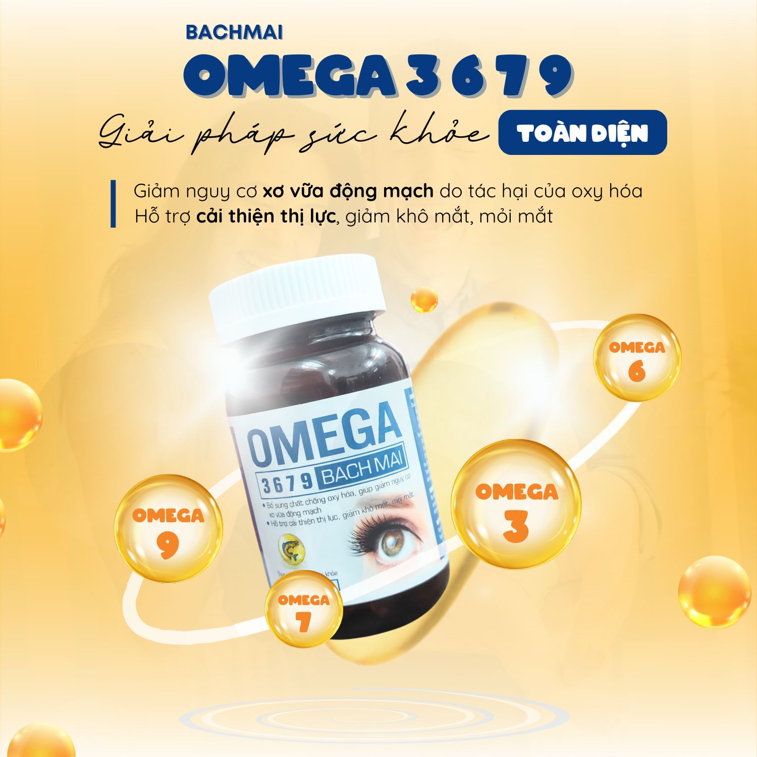 Omega 3-6-7-9 BACHMAI là một lựa chọn hỗ trợ hiệu quả cho những người muốn giảm triglyceride trong máu