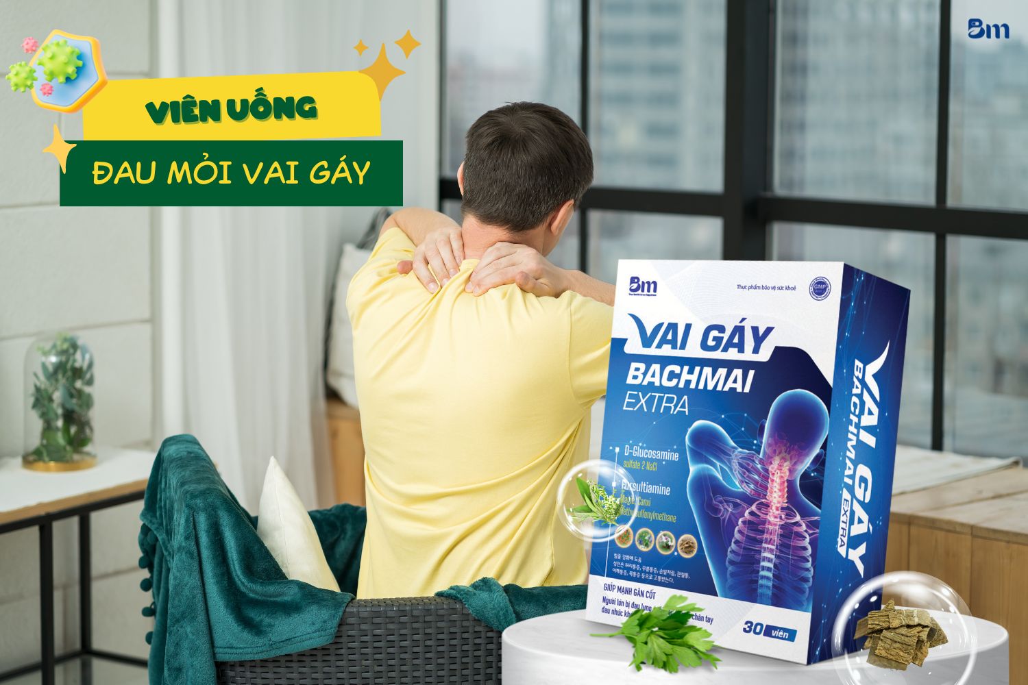 Nhiều người đã tìm đến các loại viên uống đau mỏi vai gáy như một giải pháp hỗ trợ hiệu quả