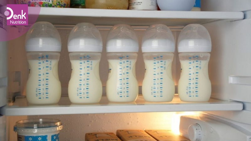 Bảo quản sữa mẹ trong tủ lạnh ngăn mát