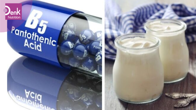 Gội đầu bằng vitamin B5 kết hợp với sữa chua không đường