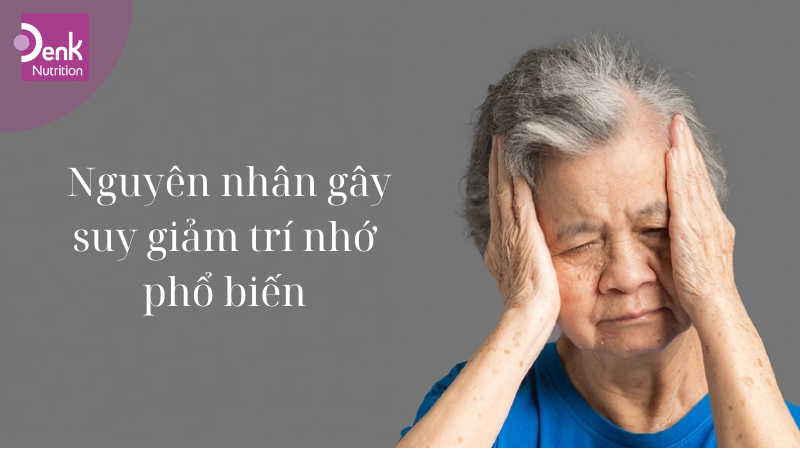Nguyên nhân gây suy giảm trí nhớ phổ biến