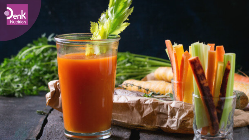 Cần tây và cà rốt