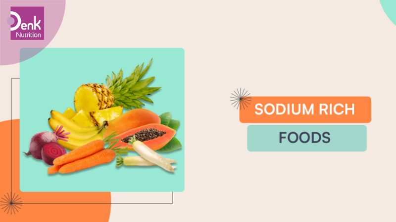 Natri có trong thực phẩm nào ?