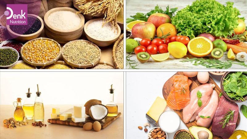 Cân bằng các nhóm chất dinh dưỡng