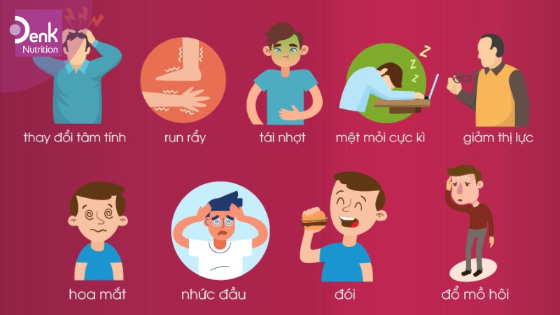 Các triệu chứng và dấu hiệu của hạ đường huyết