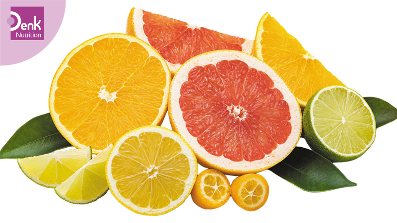 Trái cây họ cam quýt là thực phẩm giàu acid folic