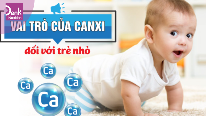Vai trò canxi đối với sức khỏe của trẻ