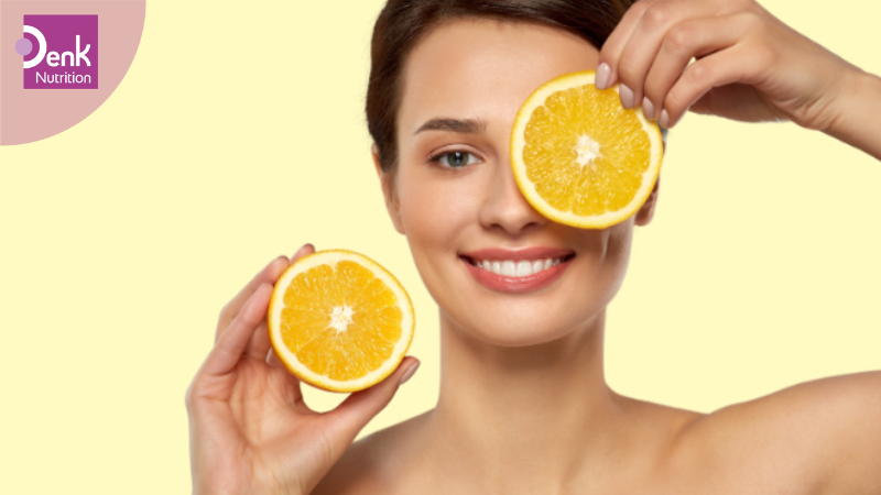 Sử dụng sản phẩm chăm sóc da chứa vitamin C