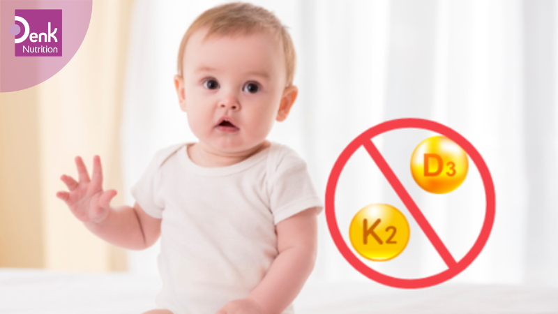 Nguy cơ quá liều khi cho trẻ dùng vitamin D3K2