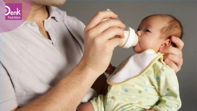 Test sữa bằng đường uống