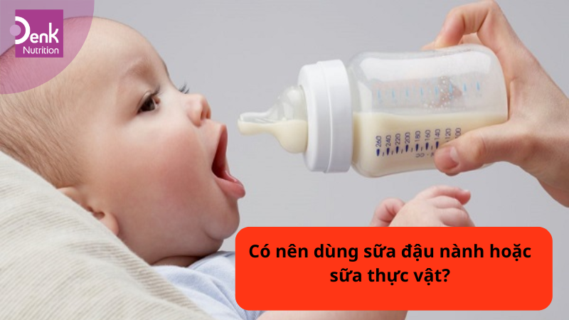 Có nên dùng sữa đậu nành hoặc sữa thực vật?