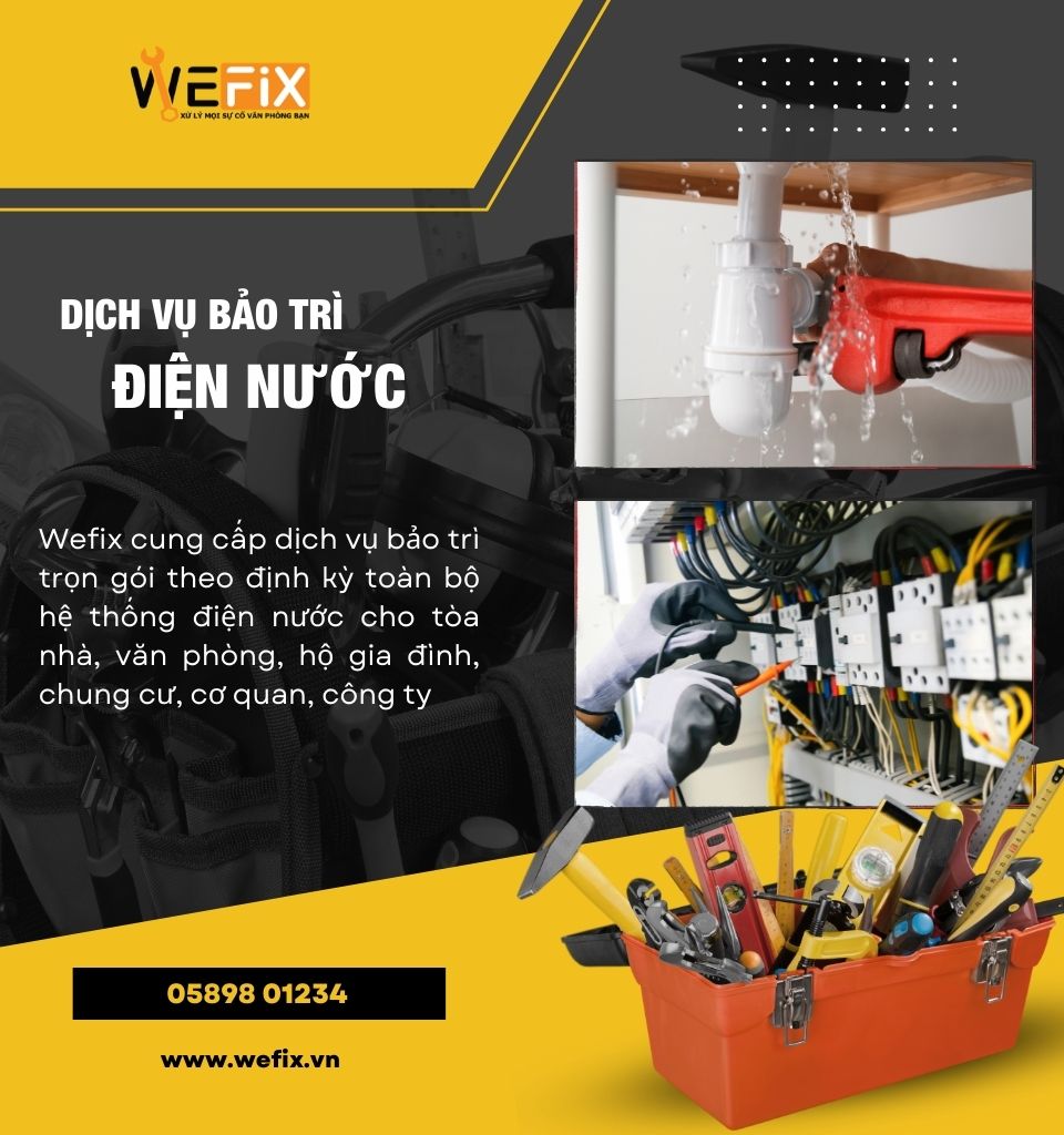 Dịch vụ bảo trì điện nước