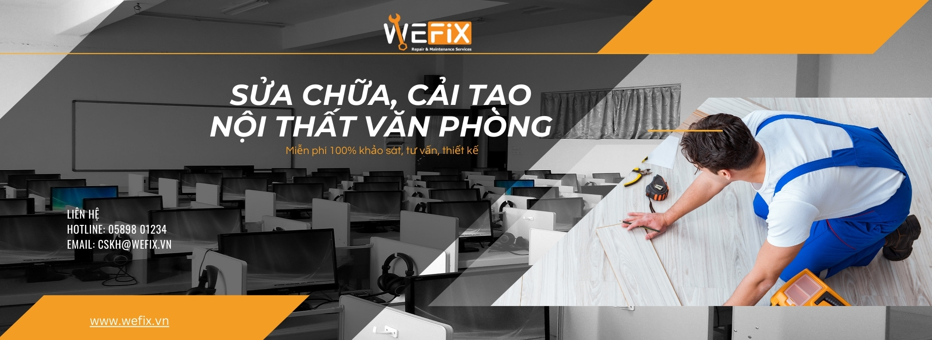 Dịch vụ sửa chữa bảo trì Wefix