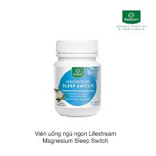 Viên uống ngủ ngon Lifestream Magnesium Sleep Switch (60 viên)